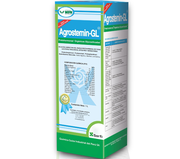 AGROSTEMIN-GL X 1 LT (Proto. Citoquin., Auxinas, Giberelinas)