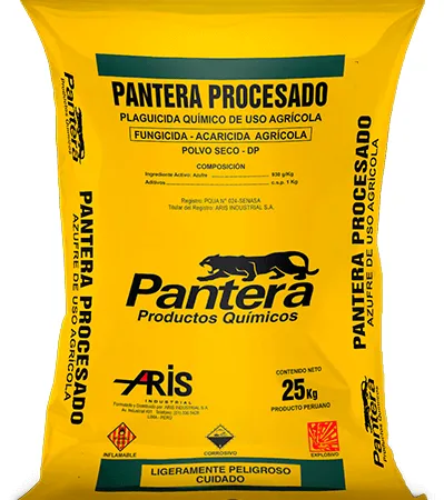 AZUFRE PANTERA POLVO SECO X 25 KG
