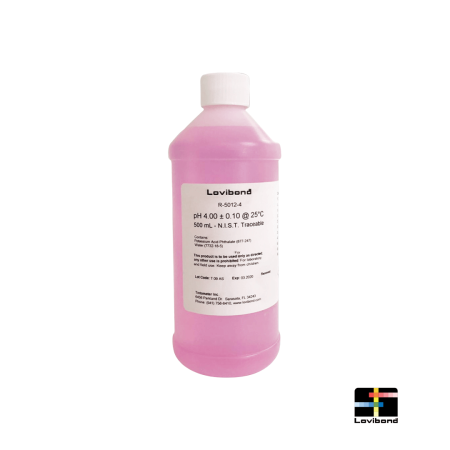 SOLUCIÓN BUFFER PH 4 X 500 ML (726116) – LOVIBOND