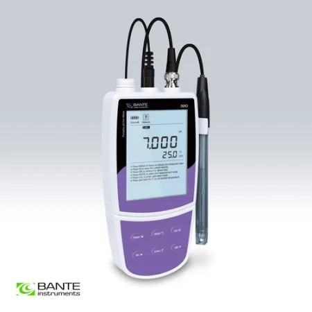 Medidor portatil de pH/iones Bante320