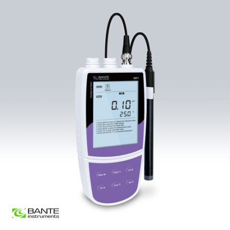 Medidor portatil de iones de cadmio Bante321-Cd