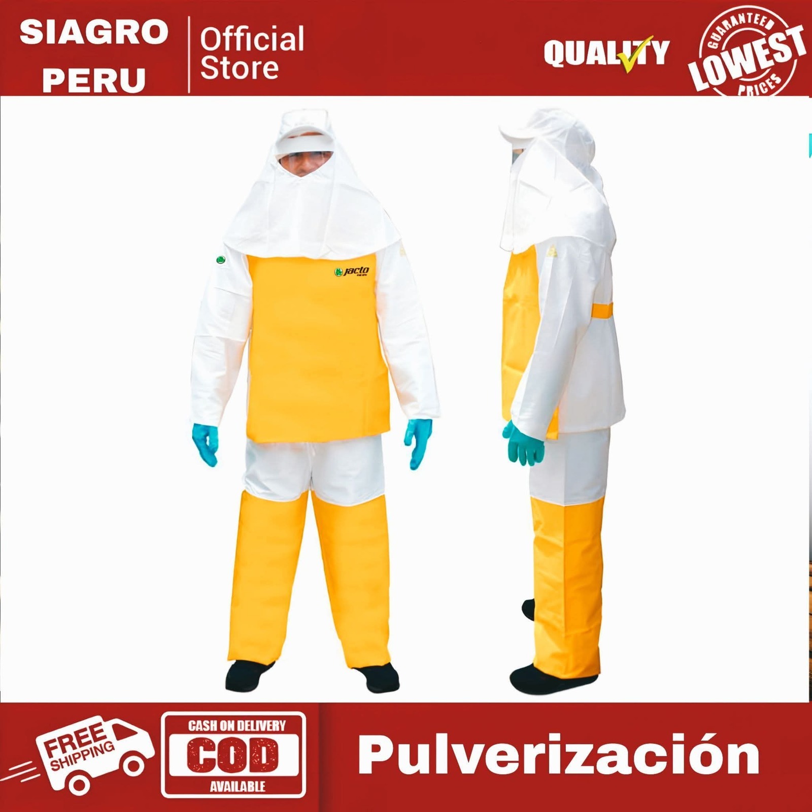 EPP para pulverización tipo JACTO