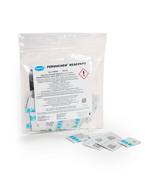 Reactivos DPD Para Cloro Libre 100 unidades (10ml)