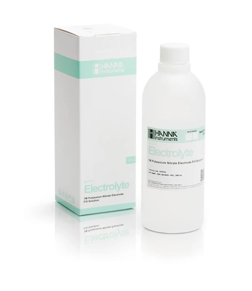 Solución electrolito,1M KNO3 botella de 500 mL